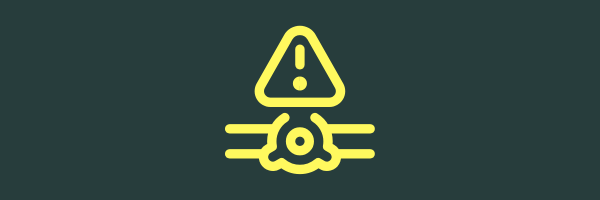 Broken pipe icon